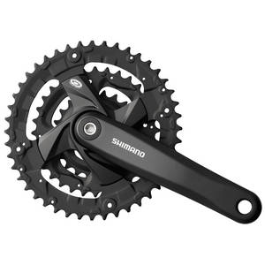 126Система_SHIMANO_FC-m371_9Ск_алюминиевые_шатуны_175мм,_звёзды_44_32_22_с_болтами_каретки