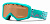 Г/л_маска CHARM жен. (279078, Цвет Turquoise Mosiac / Persimmon Boost 52, Размер )