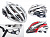 Шлем 8-9001392 спорт. Aero 122 Blk/wht профи 25 отв. Double InMold+алюм. черно-белый 52-58см AUTHOR