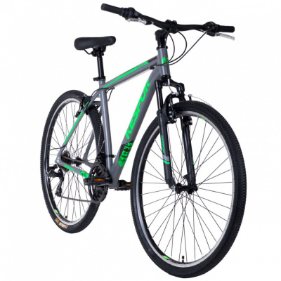 Велосипед Kespor 29” Bright alloy, черно-зеленый-2